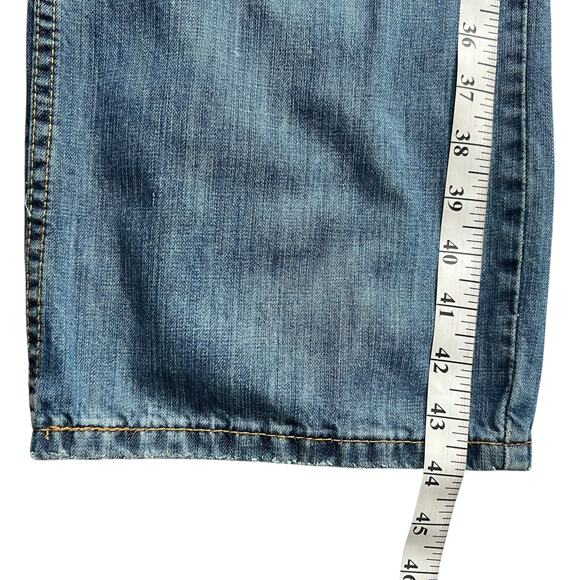 Levis Mens 505 Straight Fit Blue Denim Jeans 5 Pocket Style 38 W 32 L - Picture 15 of 15